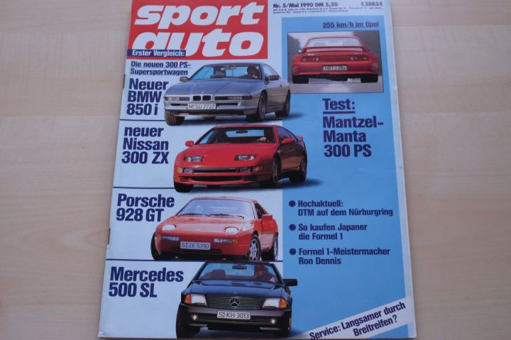 Deckblatt Sport Auto (05/1990)